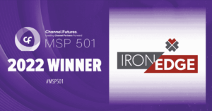 IronEdge Group Ranked on Channel Futures 2022 MSP 501