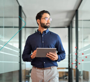 Man Looking Off to the Right