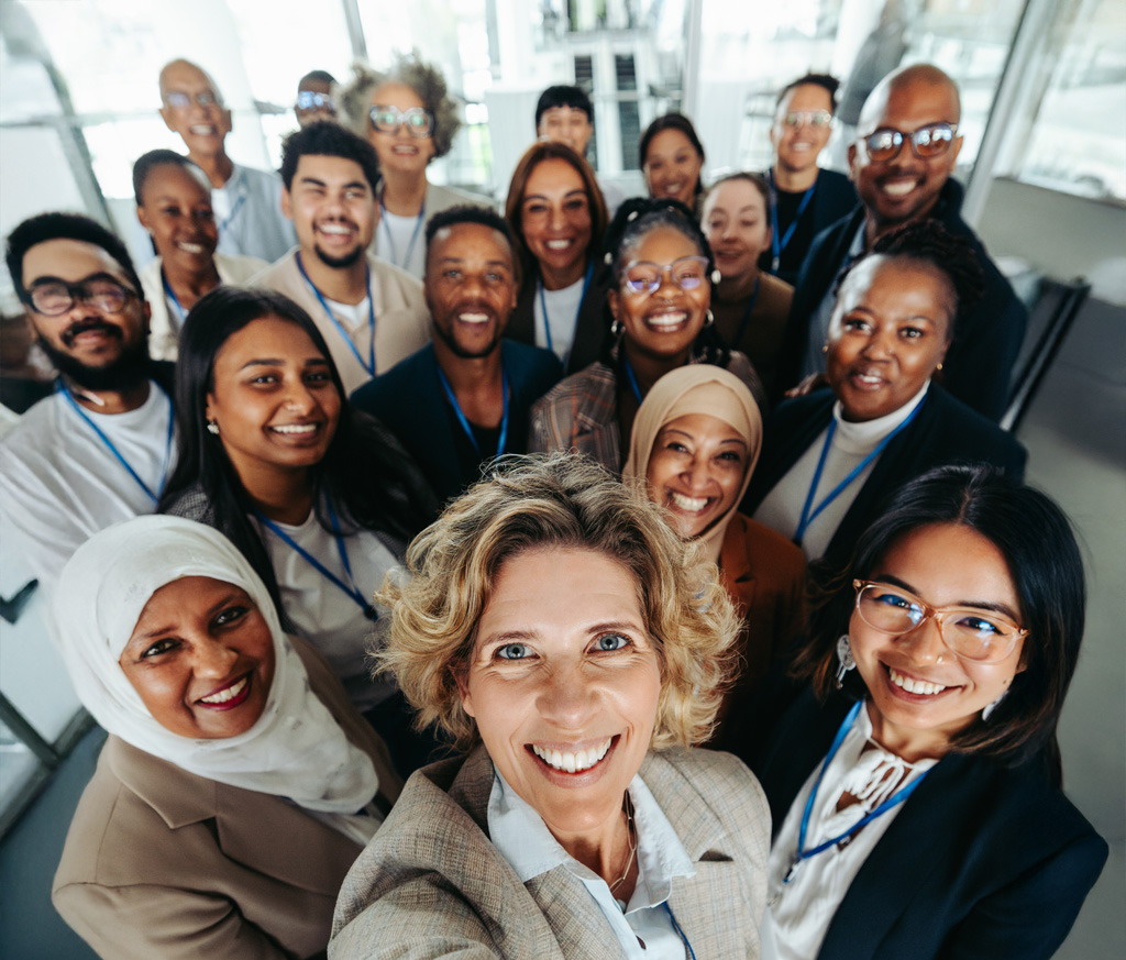 Employees Taking a Group Session
